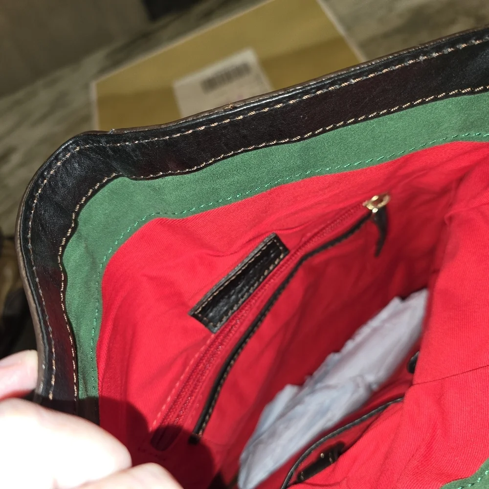 Dooney & Bourke Black Leather - Picture 3 of 5